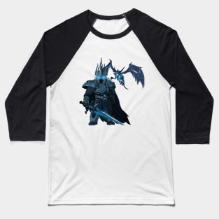 World of Warcraft Lich King & Sindragosa Baseball T-Shirt